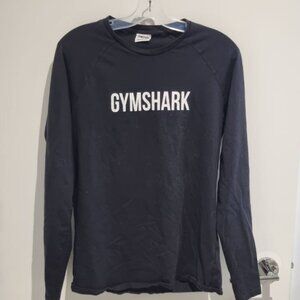 Gymshark Long Sleeve Black Top Size M